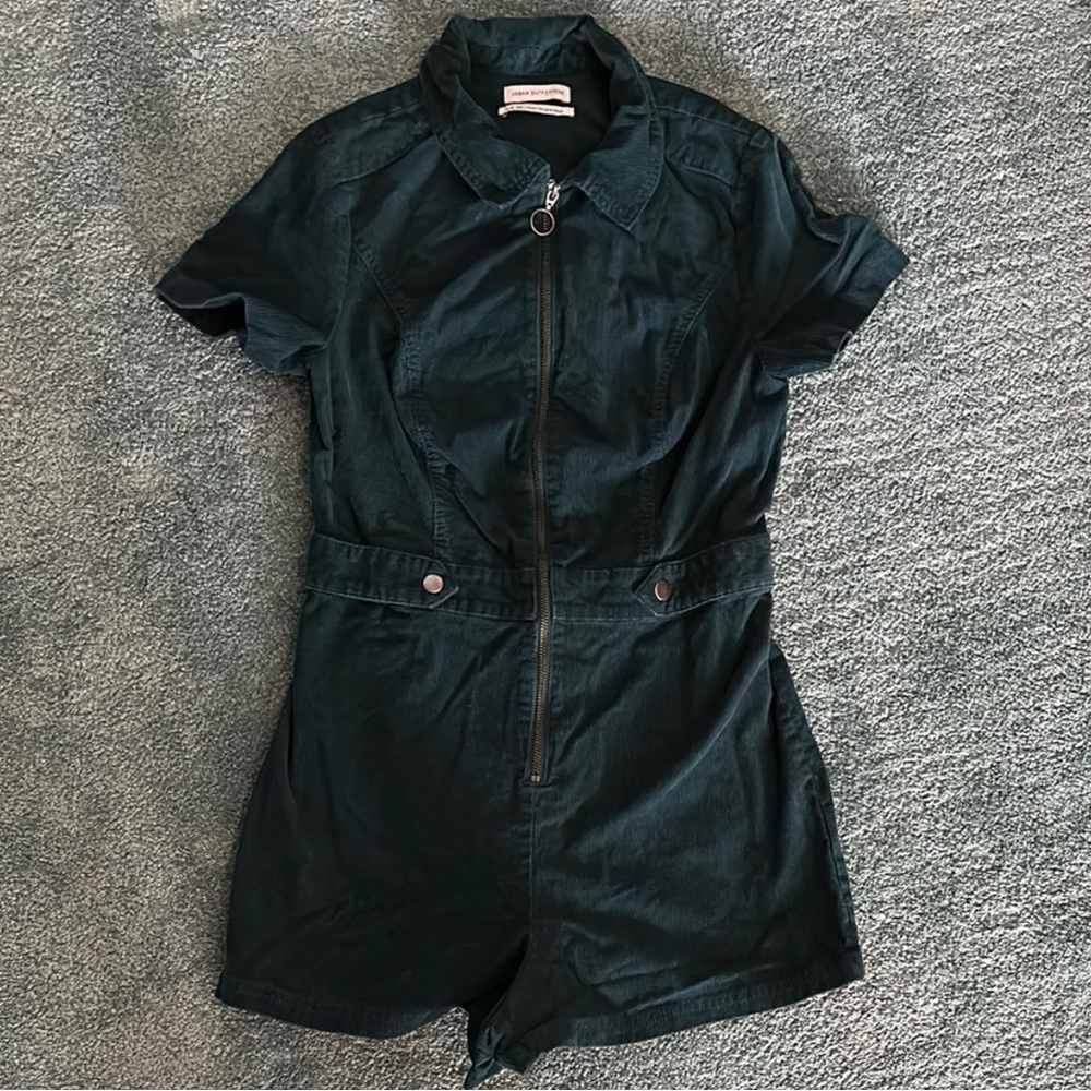 Urban Outfitters Forest Green Corduroy Top